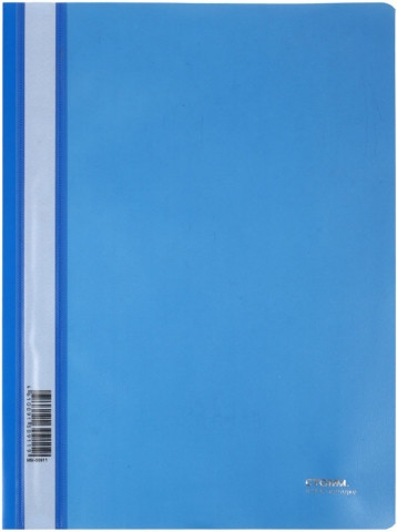 Папка-скоросшиватель пластиковая А4 «Стамм» толщина пластика 0,18 мм, синяя - фото 2 - id-p220754544