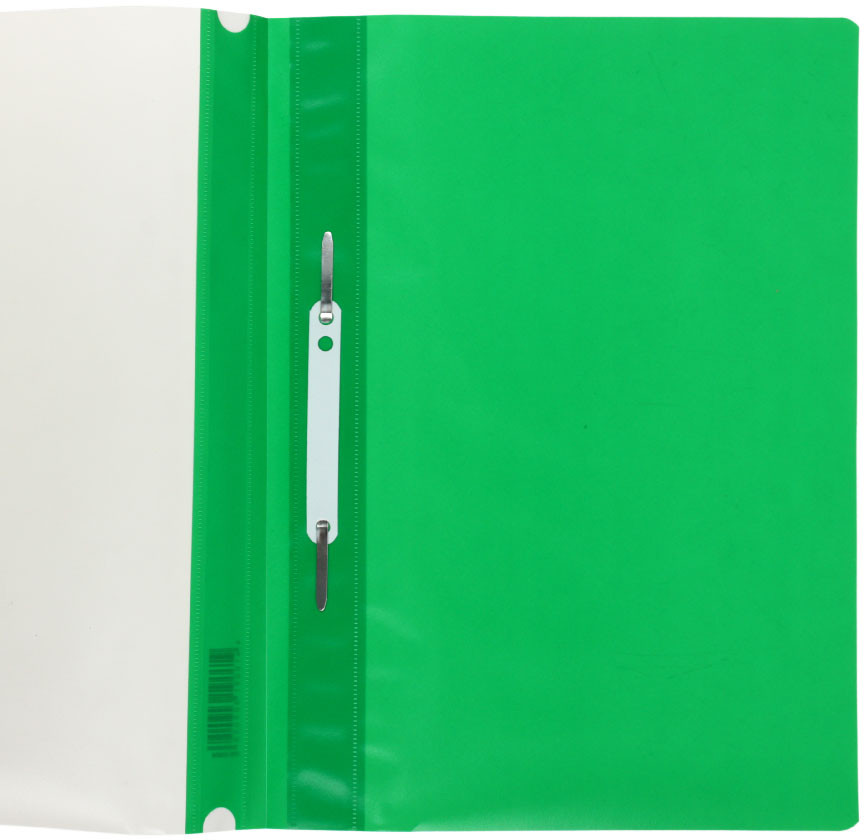 Папка-скоросшиватель пластиковая А4 «Стамм» толщина пластика 0,18 мм, зеленая - фото 1 - id-p220754556