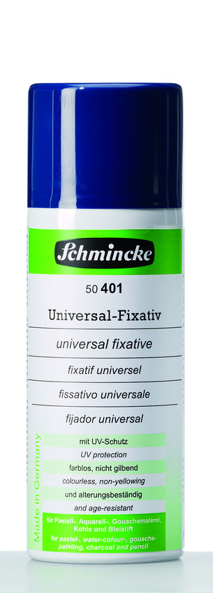 Лак-фиксатив универсальный Schmincke № 401 спрей 400 мл - фото 1 - id-p220751826