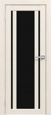 Двери межкомнатные экошпон Амати 11 Черное стекло - фото 4 - id-p120996406