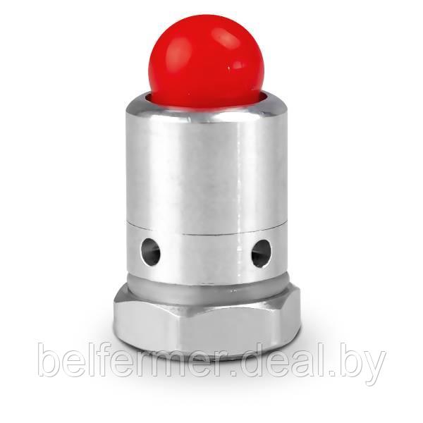 Клапан предохранительный 1.5 бар (красный) - фото 1 - id-p220756988