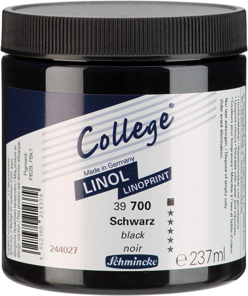 Краска для линогравюры College® Linol black 237 мл