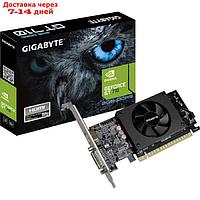 Видеокарта Gigabyte nVidia GeForce GT 710, 2Гб, 64bit, GDDR5, DVI, HDMI, CRT, HDCP