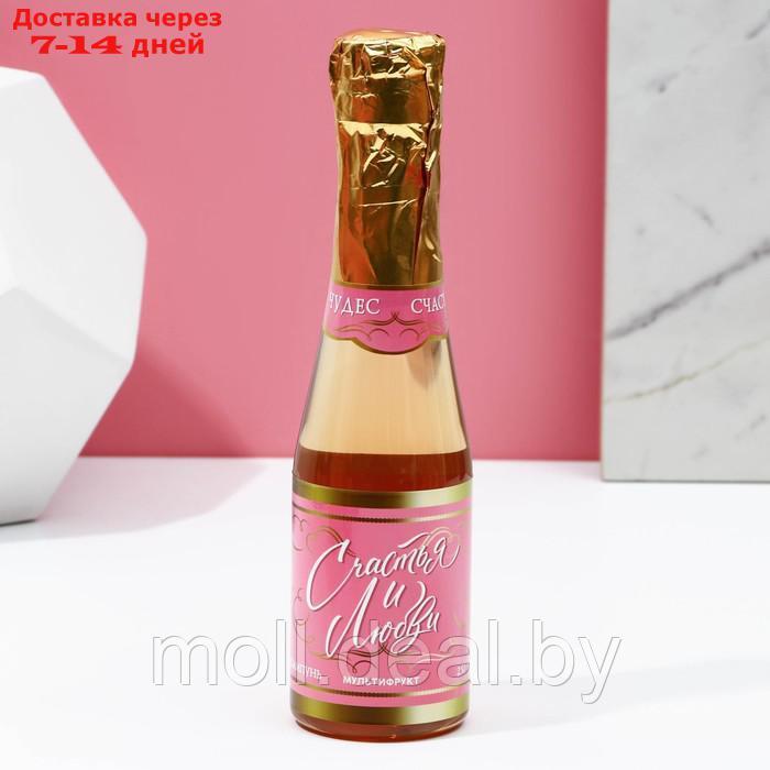 Подарочный набор женский "Самой красивой", гель для душа и шампунь во флаконах шампанское, 2х250 мл - фото 4 - id-p220742463