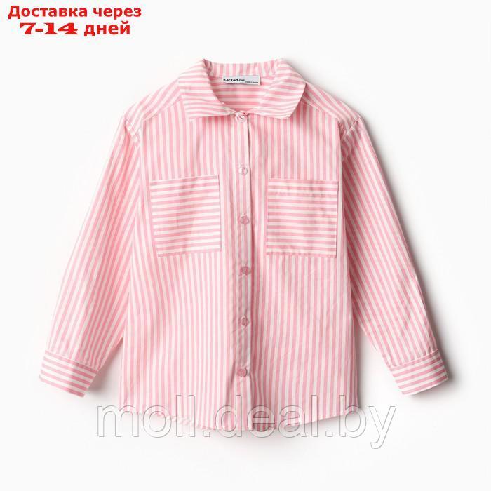 Рубашка для девочки KAFTAN "Полоска" р.30 (98-104 см) - фото 1 - id-p220739517