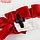 Карнавальная повязка "Лолита" цвет красный с белым кружевом, фото 7