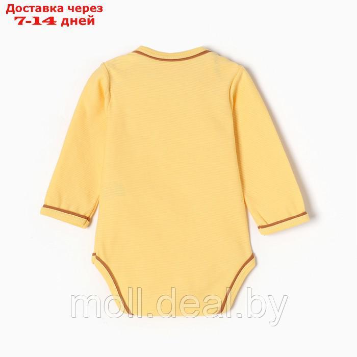 Комплект детский (3 предмета), цвет жёлтый, рост 62 см - фото 6 - id-p220740520