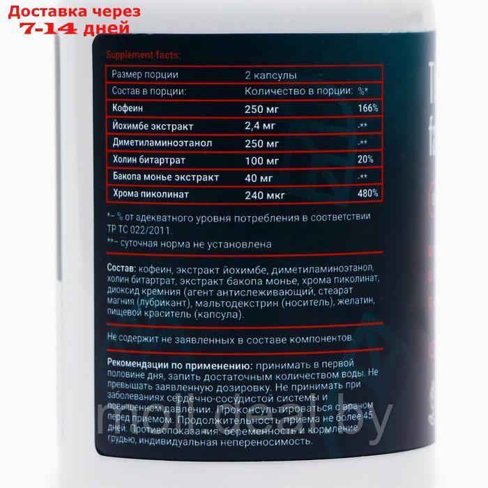 Жиросжигатель Thermogen fatburner, 120 капсул по 0,5 г - фото 2 - id-p220738566