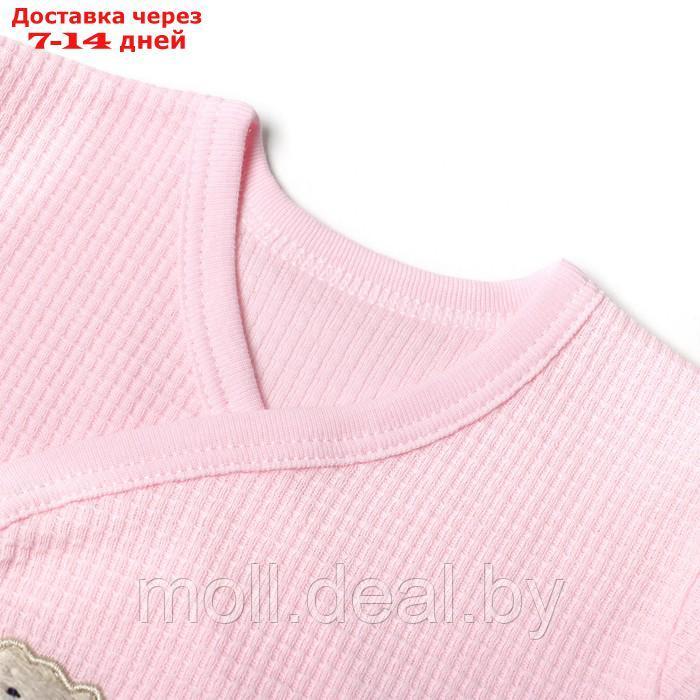Комплект детский, цвет розовый, рост 62 см - фото 3 - id-p220740522