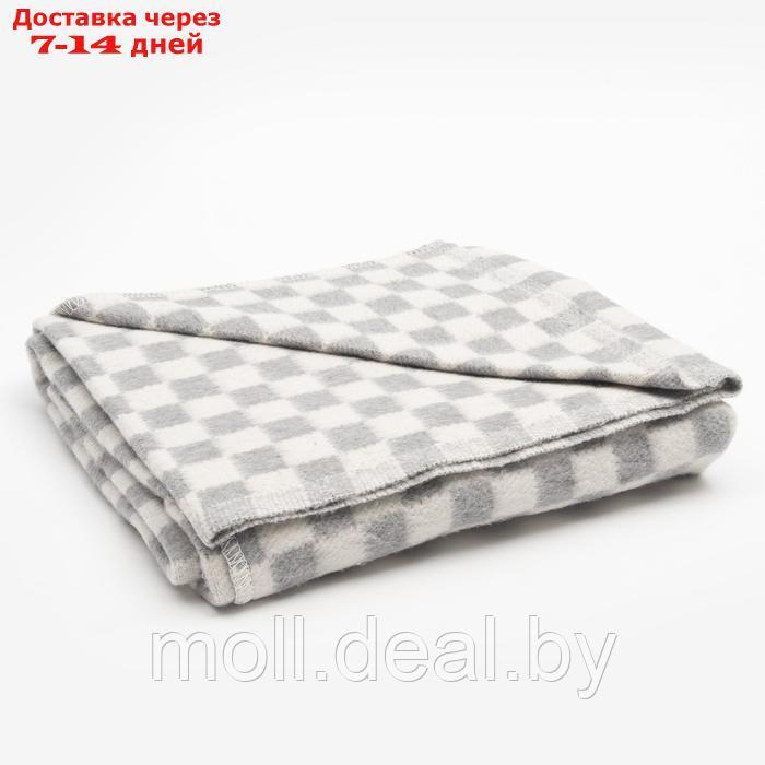 Одеяло байковое размер 100х140 см, цвет микс для дев., хл80%, полиэфир 20%, 420гр/м