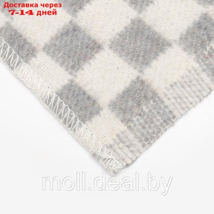 Одеяло байковое размер 100х140 см, цвет микс для дев., хл80%, полиэфир 20%, 420гр/м - фото 3 - id-p220739537