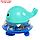 Музыкальная игрушка-фонтанчик "Весёлый кит", водоплавающая, фото 3