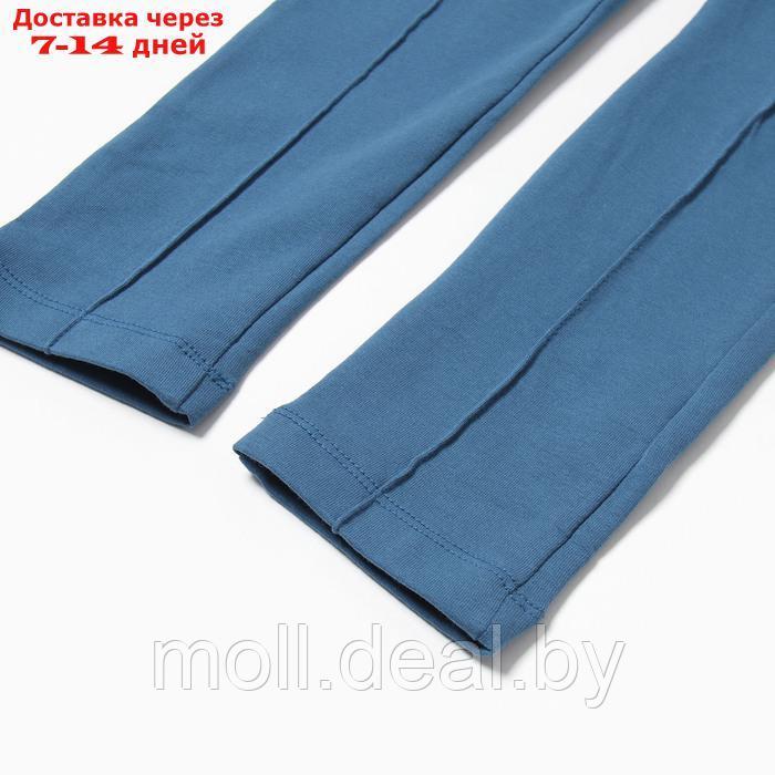 Лосины для девочки, цвет джинсовый, рост 128 см - фото 3 - id-p220741584
