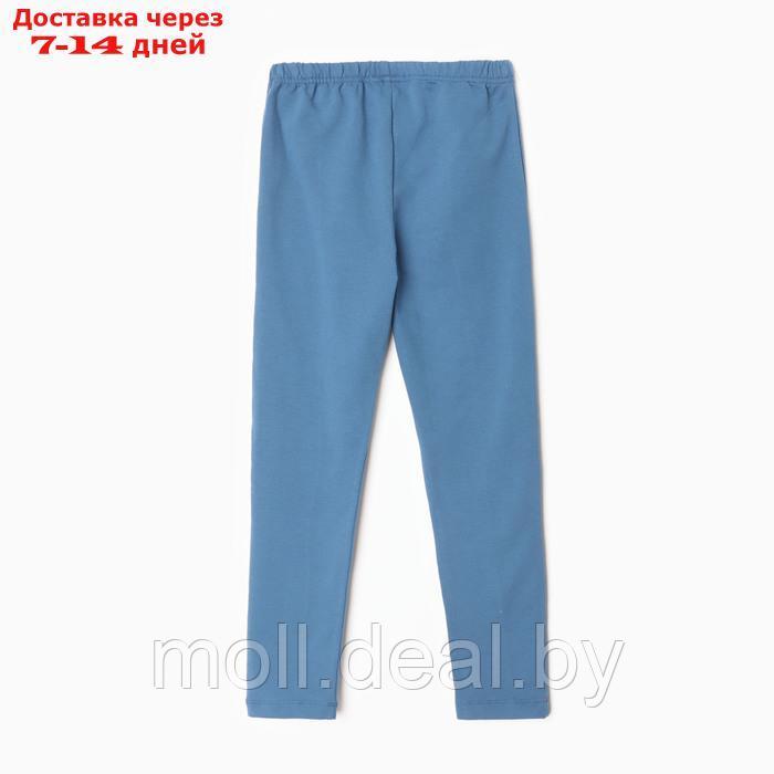 Лосины для девочки, цвет джинсовый, рост 128 см - фото 4 - id-p220741584