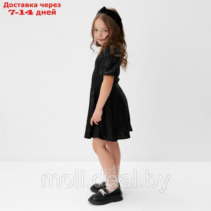 Платье нарядное для девочки KAFTAN р.30 (98-104 см), черный - фото 6 - id-p220740631