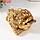 Нэцке золото полистоун "Золотая жаба с монетой" 15,7х12х9,5 см, фото 2
