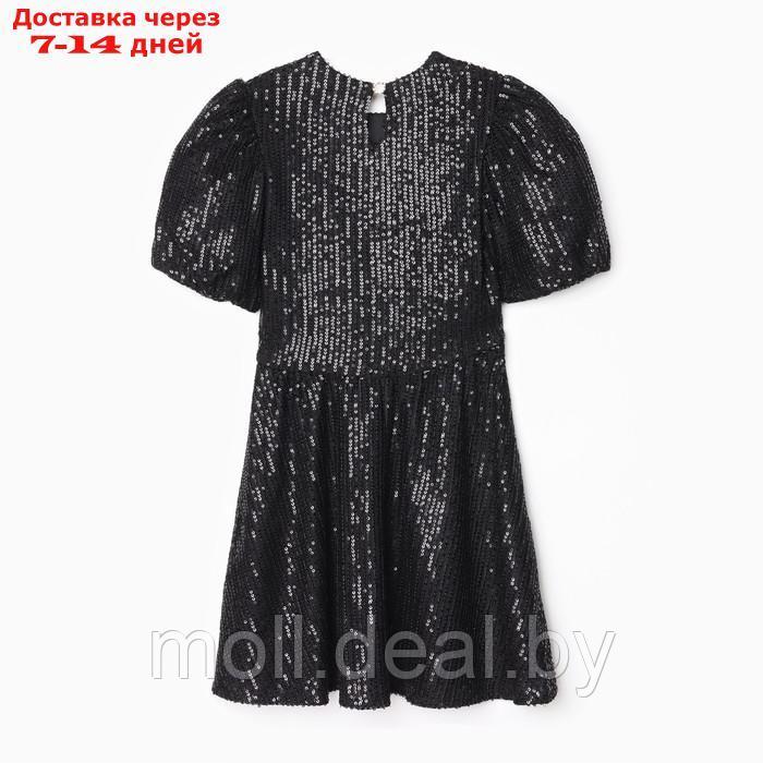 Платье нарядное для девочки KAFTAN р.36 (134-140 см), черный - фото 2 - id-p220740657