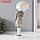 Сувенир полистоун "Заяц с зонтом" 10,5х9х27,5 см, фото 3