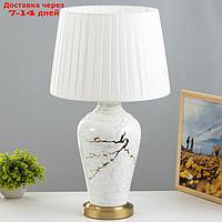 Настольная лампа "Краки" E27 40Вт белый 34х34х62 см.