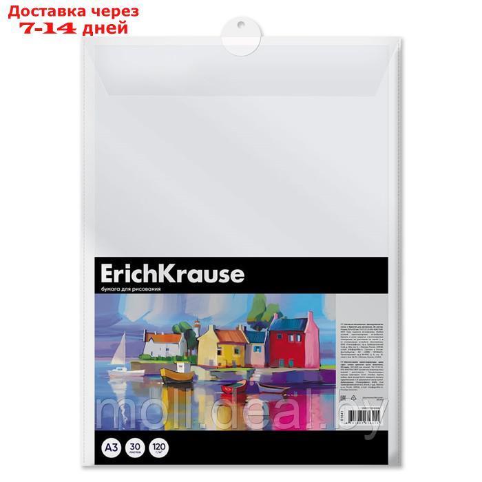 Бумага для рисования в пластиковой папке ErichKrause "Art Spirit", А3, 30 листов - фото 1 - id-p220739844