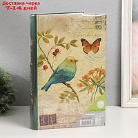 Фотоальбом на 300 фото 10х15 см "Птица на ветке с ягодами" бумажные листы 4,3х21,5х32,3 см