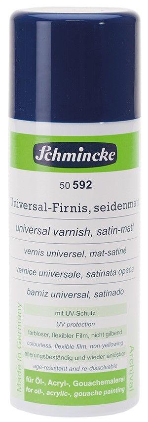 Универсальный лак атласно-матовый Schmincke № 592 спрей 150 мл - фото 1 - id-p220751779