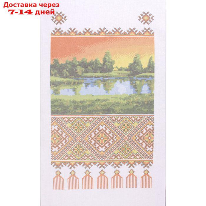 Набор для вышивки рушника крестом "Пейзаж", хб, 2 м - фото 4 - id-p220753123