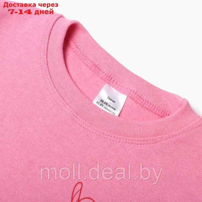 Комплект для девочки "Термобелье", цвет розовый, рост 128 см - фото 4 - id-p220738046