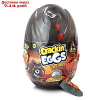 Мягкая игрушка динозавр Crackin'Eggs, 12 см, в мини яйце, серия Лава, МИКС