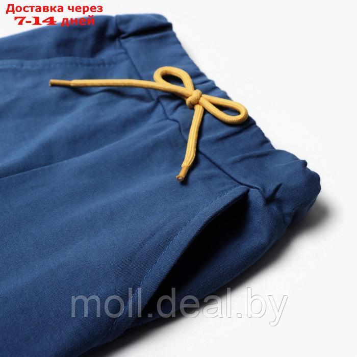 Комплект (лонгслив/брюки) для мальчика, цвет синий, рост 92 см - фото 7 - id-p220738131