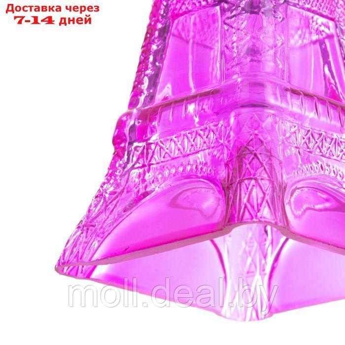 Светильник подвесной "Эйфель" Е14 40Вт фиолетовый 8х8х27-127см - фото 6 - id-p220741065