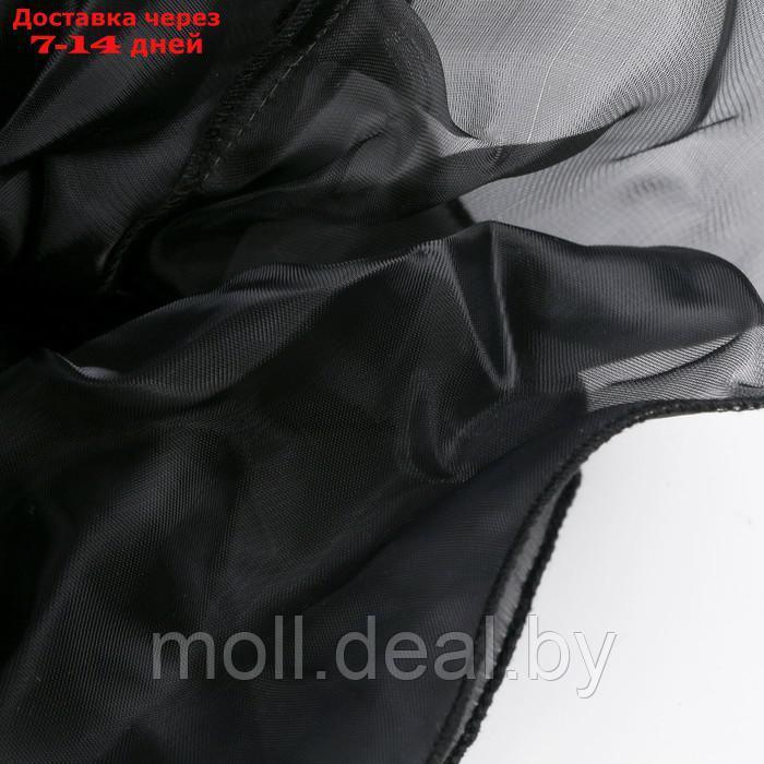 Карнавальный аксессуар- перчатки с воланом, цвет черный - фото 4 - id-p220740112