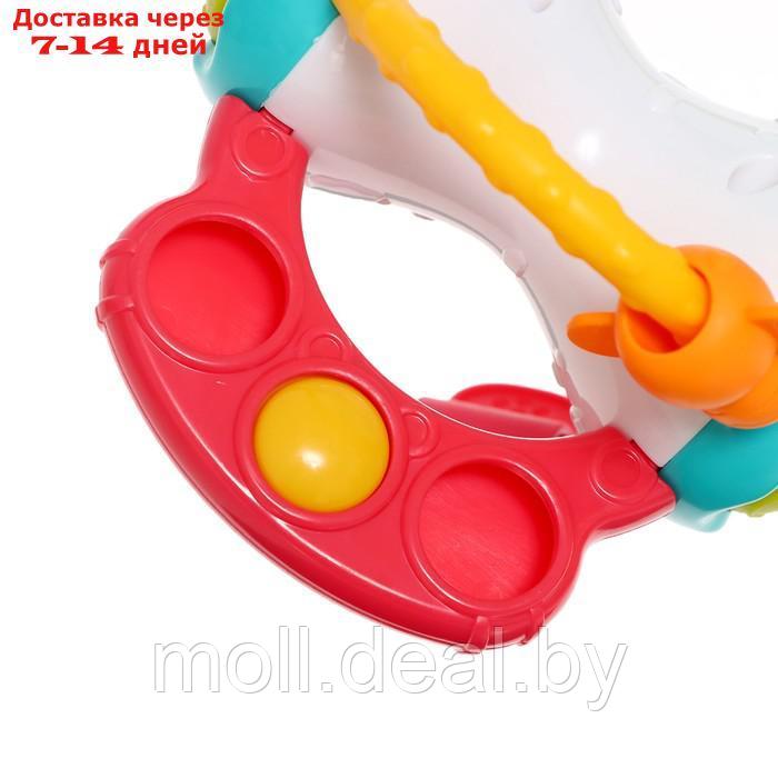 Развивающая игрушка "Весёлые зверята", с тактильными резиночками - фото 8 - id-p220738194