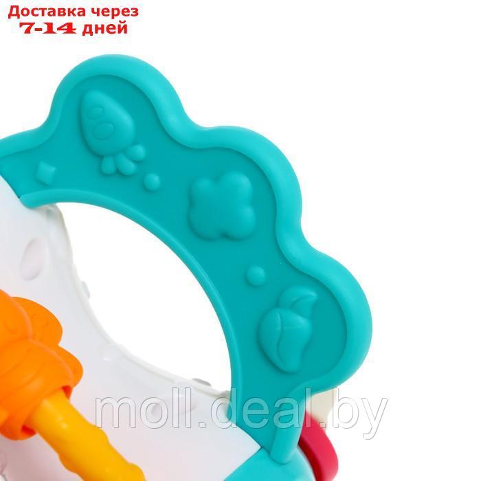Развивающая игрушка "Весёлые зверята", с тактильными резиночками - фото 10 - id-p220738194