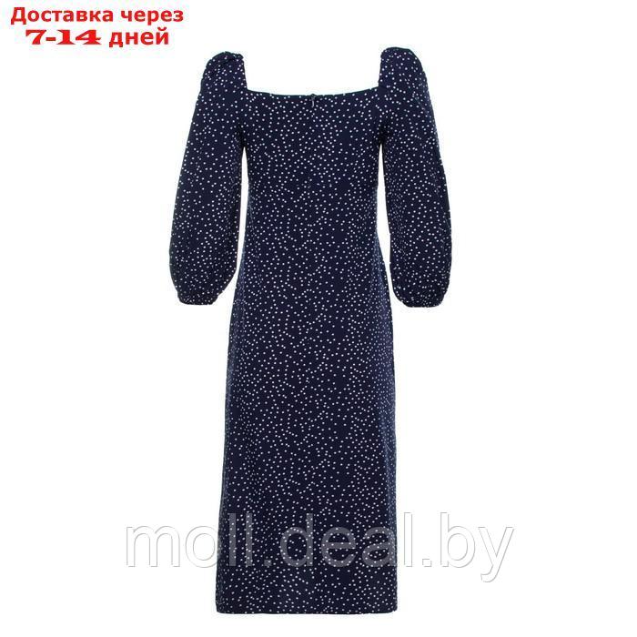 Платье женское, цвет тёмно-синий, размер 48 - фото 9 - id-p220741167