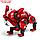 Робот-собака "Макс", световые, звуковые эффекты, металлический, цвет красный, фото 2