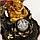 Фонтан настольный от сети, подсветка "Ганеша в золотом сидящий у лотоса" 20.5х20.5х30 см, фото 5