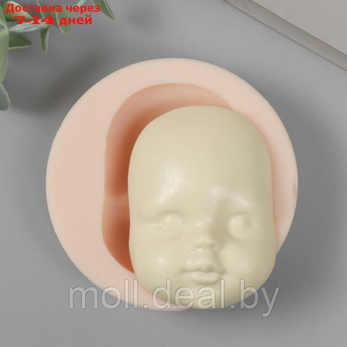 Молд силикон "Лицо младенца" №24 7,5х5,4х2 см - фото 1 - id-p220743403