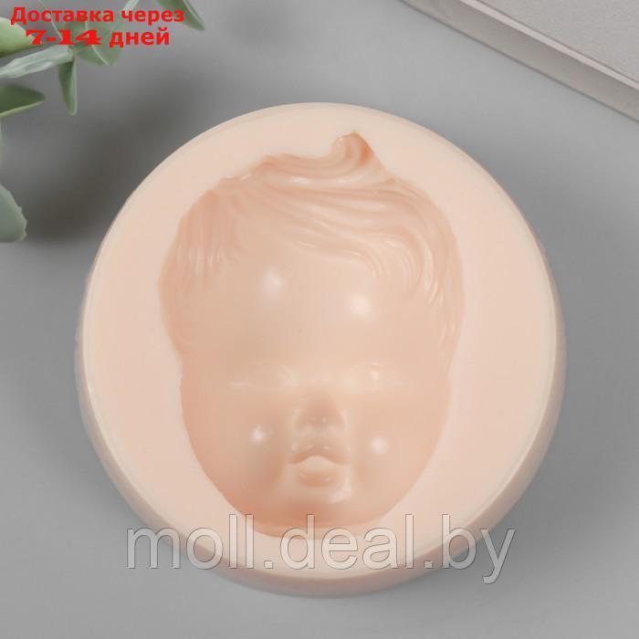 Молд силикон "Лицо младенца" №4 7х5,5х2,8 см - фото 2 - id-p220743404