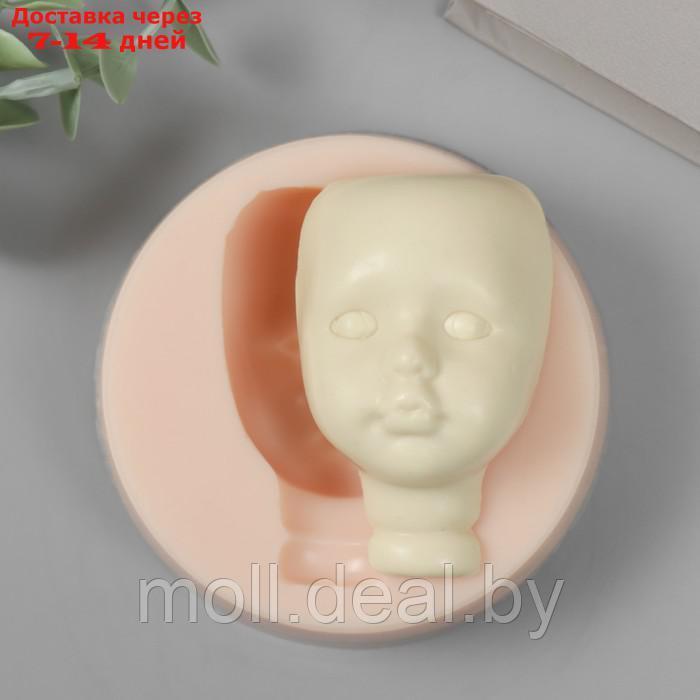 Молд силикон "Лицо младенца" №25 6,9х4,4х2,5 см - фото 1 - id-p220743405