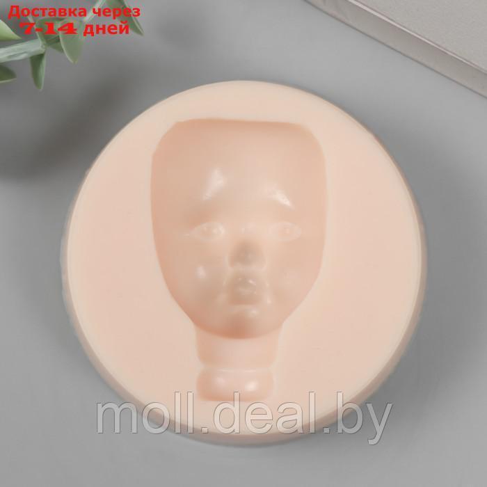 Молд силикон "Лицо младенца" №25 6,9х4,4х2,5 см - фото 2 - id-p220743405