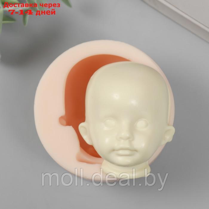 Молд силикон "Лицо младенца" №2 6,5х5,5х3,5 см - фото 1 - id-p220743411