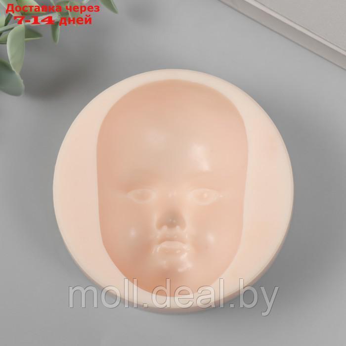 Молд силикон "Лицо младенца" №28 8,8х6,1х3,5 см - фото 2 - id-p220743414