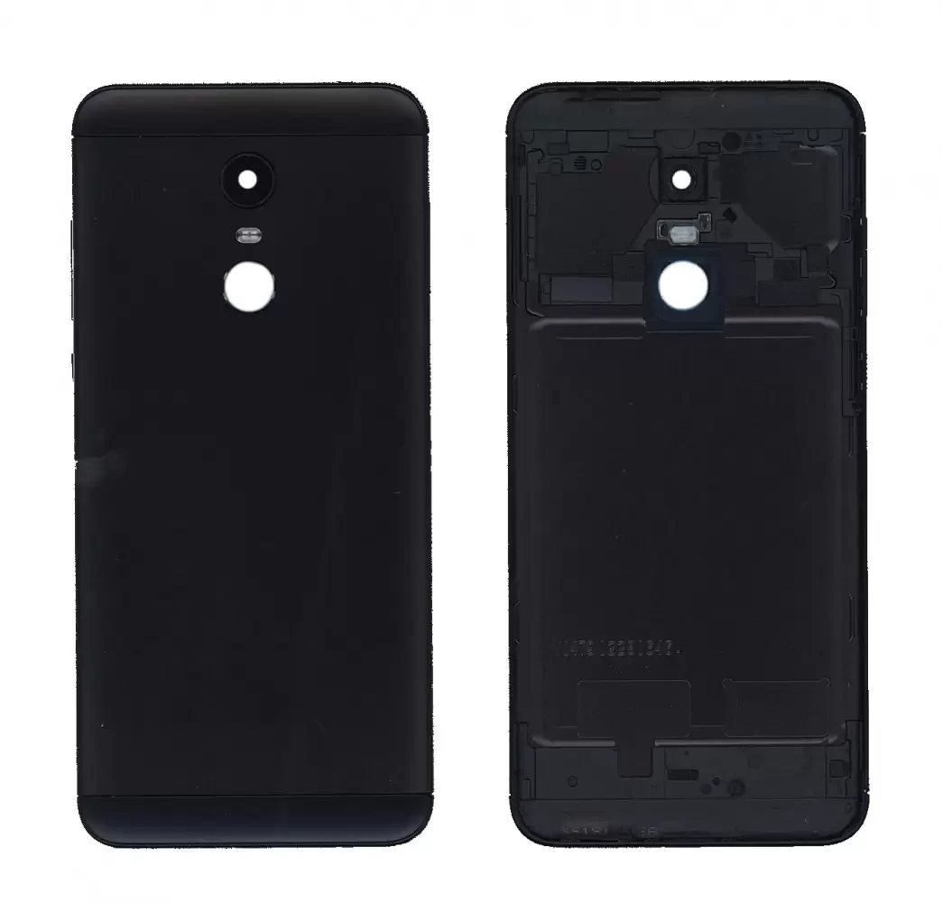 Задняя крышка корпуса для телефона Xiaomi Redmi 5 Plus, черная - фото 1 - id-p220758194