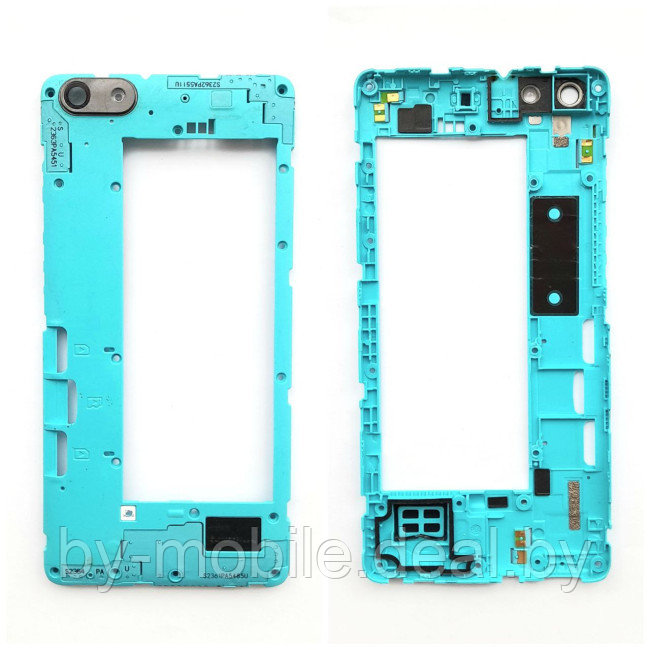 Средняя часть корпуса Huawei G Play Mini (голубой) - фото 1 - id-p220759317