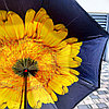 NEW Зонт наоборот двухсторонний UpBrella (антизонт) / Умный зонт обратного сложения Черная газета, фото 10