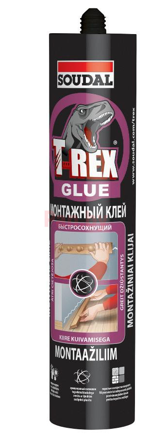 Клей монтажный Soudal T-Rex Быстросохнущий, бежевый, 310мл