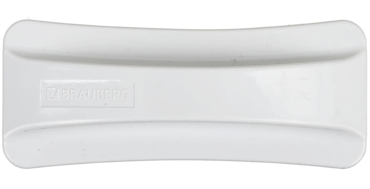 Стиратель для очистки досок магнитный Brauberg Extra 63*150 мм, белый - фото 1 - id-p220760629