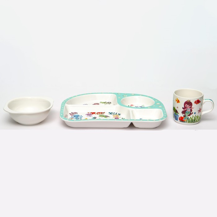 Набор детской посуды, 3 предмета - фото 4 - id-p220764907
