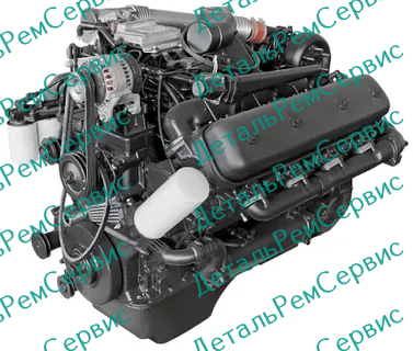 Двигатель V-образный 8-цилиндровый дизельный ЯМЗ-238НД3 - фото 1 - id-p220765061